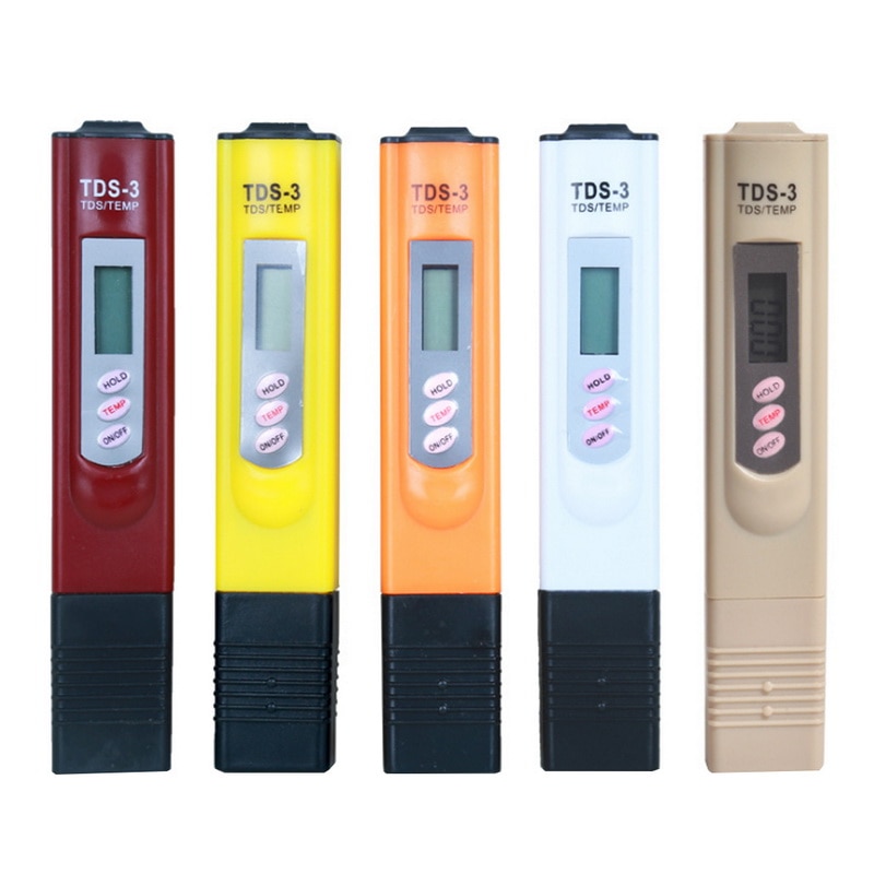 1Pcs Digitale Lcd Ph Meter Water Testen Pen 6 Kleuren Draagbare Ph Meter Waterkwaliteit Tester Meter Meten