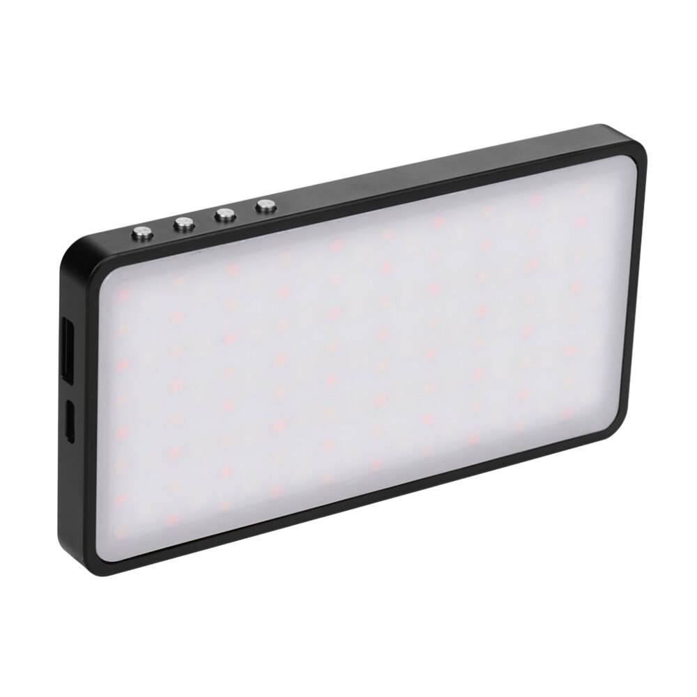 Andoer MFL-07 portátil RGB luz LED para vídeo llenar de luz 10W regulable 3000K-6500K CRI96 TLCI98 con pantalla OLED 4500mAh Banco de la energía