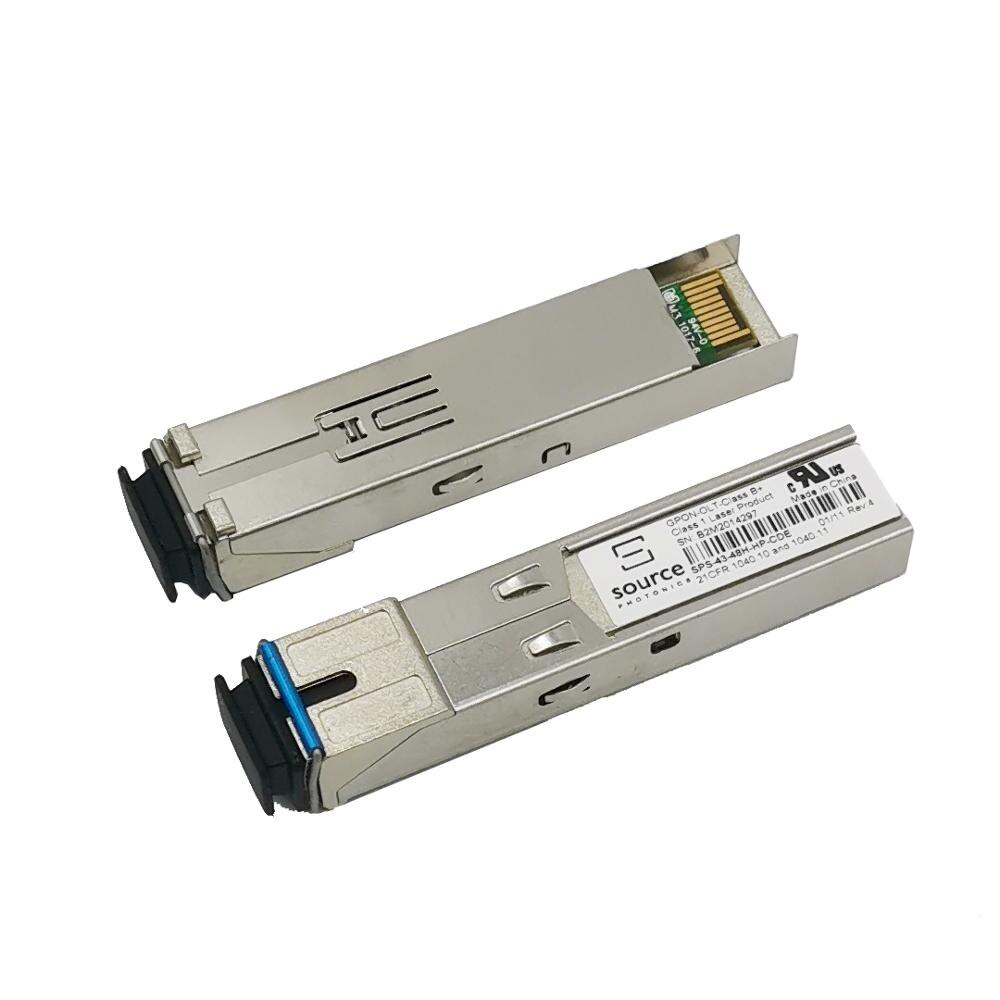 GPON OLT SFP Moduli con Monomodale Singola fibra Tx 1490nm Rx1310nm SC connettore classe B +