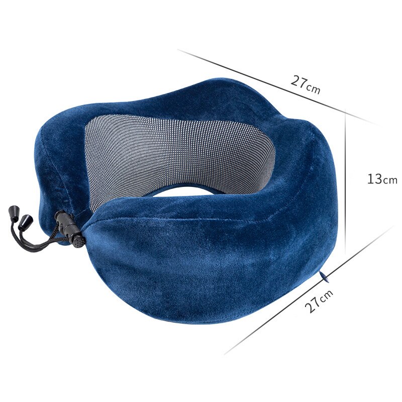 A Forma di U Cuscino Da Viaggio per Aereo Collo Cuscino di Gomma Piuma Accessori Da Viaggio letto rivestimenti Comodi Cuscini per il Sonno Tessili per La Casa
