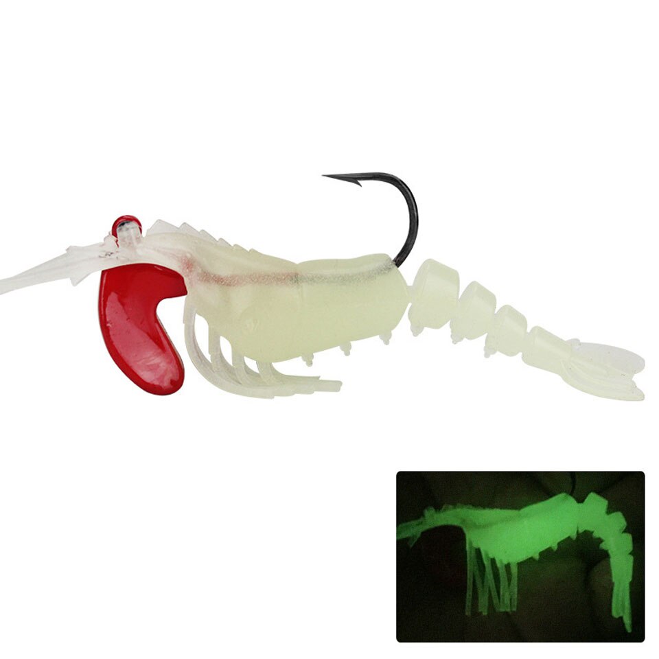 Jig Head Shrimp Carp Fishing Lure Accessories isca Artificial Bait Wobbler 9cm 13g Swimbaits Segment Crankbait: 2