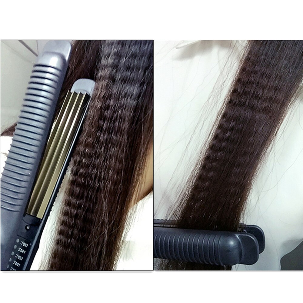 Haar Krultang Krultangen Maïs Perm Spalk Toermalijn Keramische Corrugation Wave Tang Voor Haar Styling Tools Styler