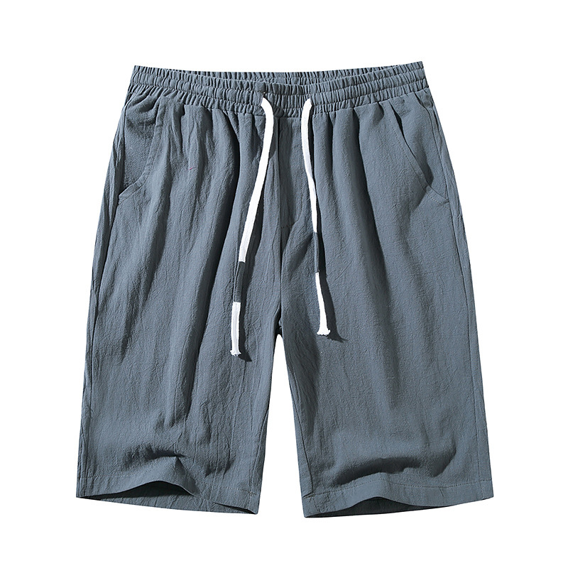 Zwembroek Voor Heren, Zwemshort Met Compressieliner, 2-In-1 Sneldrogende Strandshorts Voor Heren, Trekkoord Voor Heren Met Ritssluiting: XXL / GRIJS