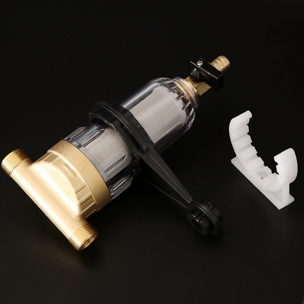 Whole House Water Purifier Filter Carbon Block Sediment Filtering - 0.75inch