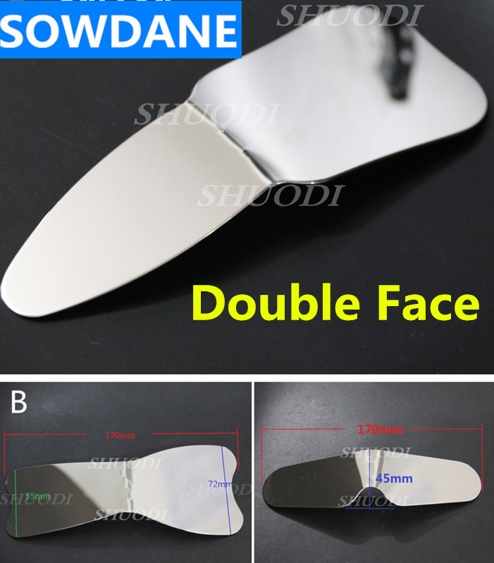 3 pièces/2 pièces ensemble dentaire orthodontique dents blanchissant photographique miroir réflecteur miroir Double face Instrument outil