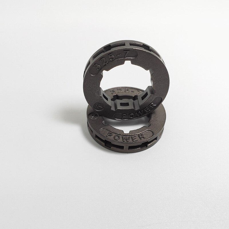2Pcs Werkzeug Teile Metall Kettensäge Ersatzteil Kettenrad Rand Power Mate.325-7T Für kettensäge Ersatz
