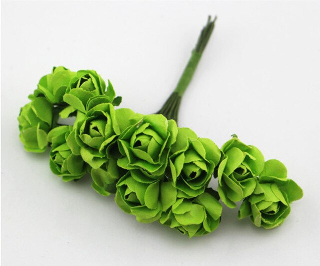 Suef 1Pc Handgemaakte Papier Mooie Bloem Doos Papieren Bloem Simulatie Trompet Rose Bruiloft Decoratie Bloemen @ 3: I 1pc