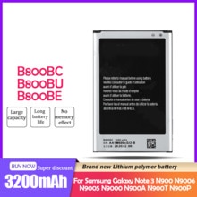 Rechargeable 3200mAh B800BC B800BU B800BE Lithium battery For Samsung Galaxy Note 3 N900 N9000 N9002 N9005 N9006 N9008 N9009