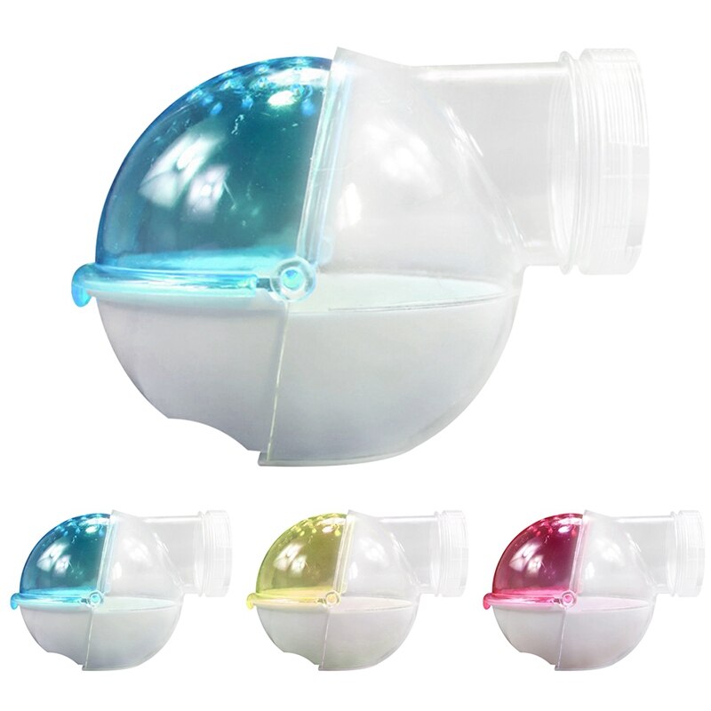 Conteneur de bain de sable respirant pour Hamster, pour Cage, Gerbille de souris, boîte de salle de bain pour animaux de compagnie, bain de sable, jouet pour petit animal de compagnie