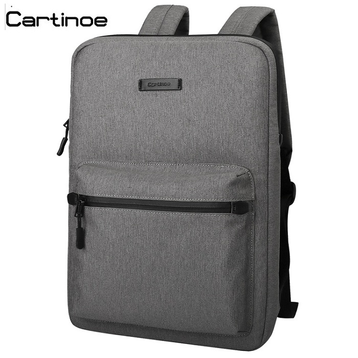 Cartinoe Brand 14 15 15.6 inch Laptop Sleeve Backpack Men Unisex Light Slim Minimalist Backpack Women bag school bookbag: Dark grey / 15.4-inch