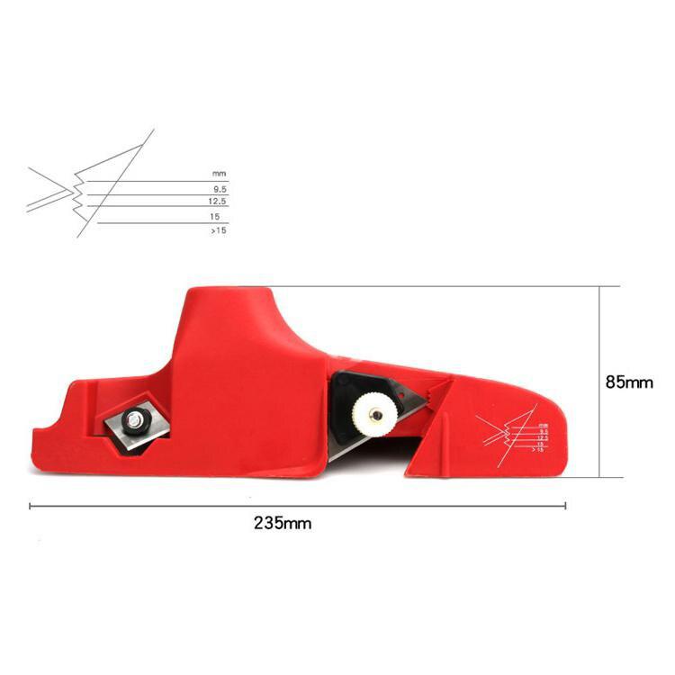 Gipsplaten Gereedschap Gipsplaat Gipsplaat Hand Schaven Afschuining Jointer Hand Vliegtuig