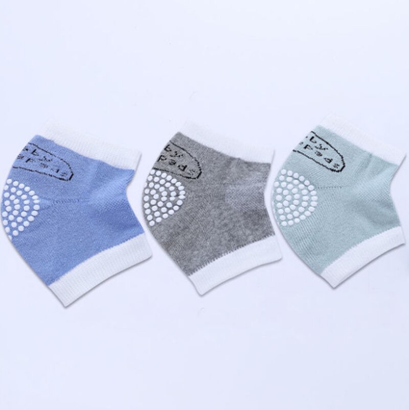 3 Pairs Baby Toddler Crawling Socks Children&#39;s Anti-fall Girl Baby Knee Sleeve Baby Protection Knee Socks: Style 3(3PCS)