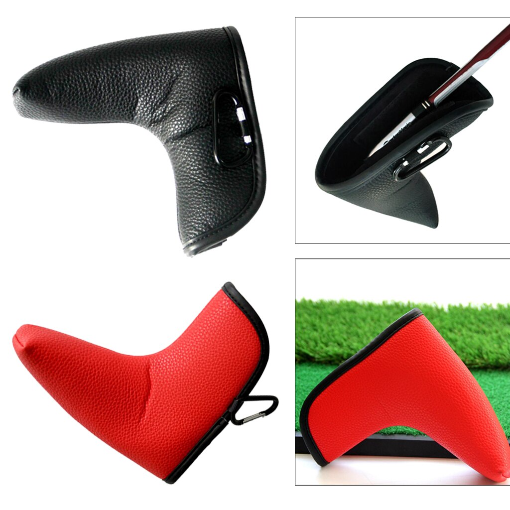 Golf Blade Putter Head Cover Headcover Protector Bag Club Cover Sleeve