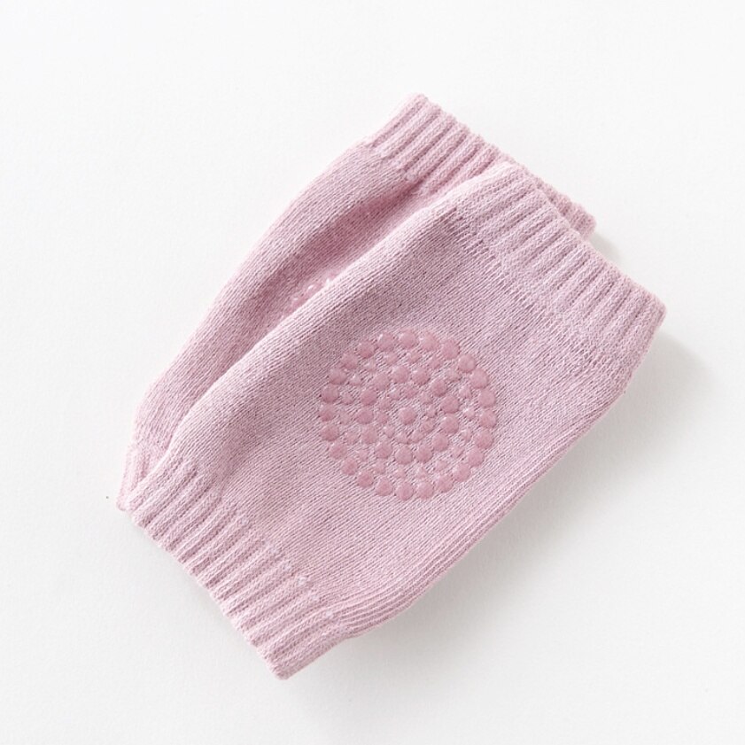 1 Pair of Baby Knee Pads, Children's Safety Crawling Elbow Pads, Baby Walkers, Baby Legs, Warm Knee Protectors, Baby Knee Pads: 1 pair - Pink