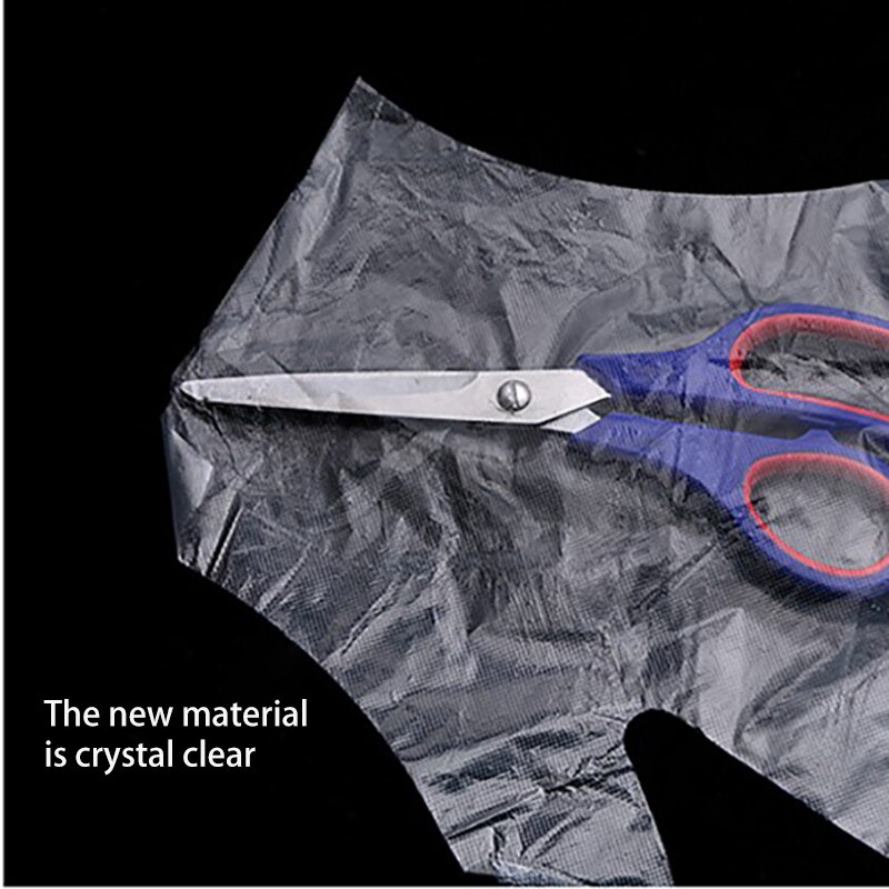 100 stuks wegwerphandschoenen, transparante plastic handschoenen, eenmalige bbq-handschoenen, multifunctionele restaurantkeukenaccessoires