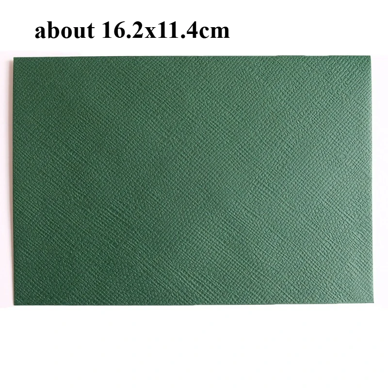 Klasyczne Białe Czarne Kraftowe Puste mini Koperty Papierowe z Okienkiem Koperta na Zaproszenia Ślubne Koperta na Prezenty: zielony