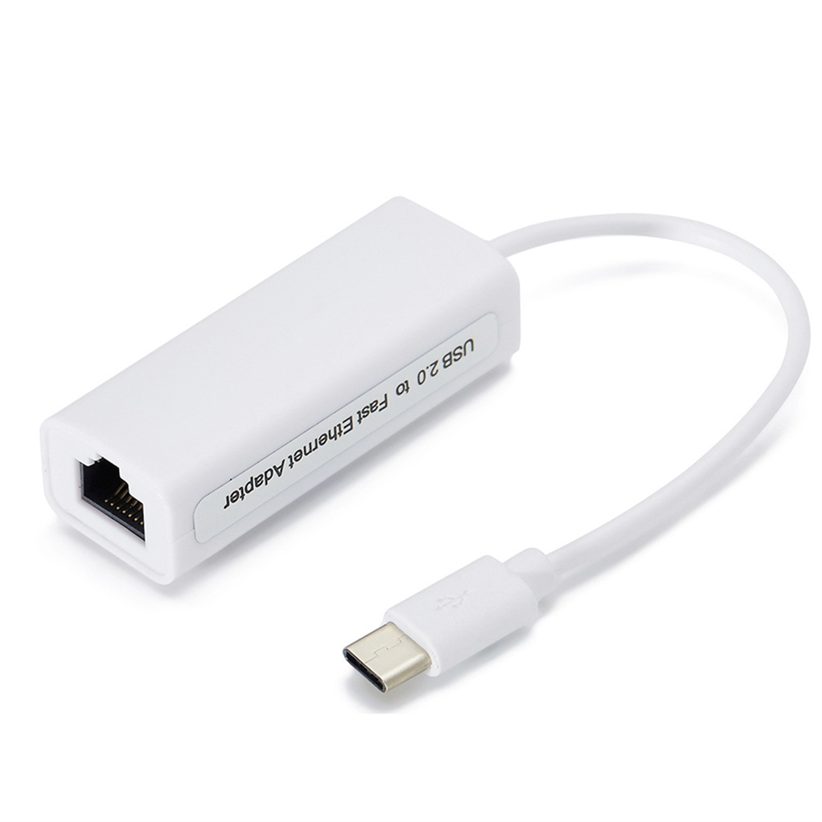 AT87-Network Card USB Type-C to Rj45 100M Driver-Free Network Card Converter Network Cable Adapter Ethernet Adapter A