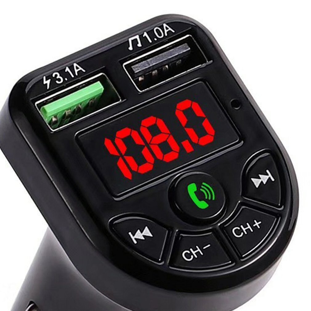 Bte5 Auto Mp3 Bluetooth Handsfree Telefoon Car Bluetooth Speler Auto Muziek Kaart Fm Ontvanger