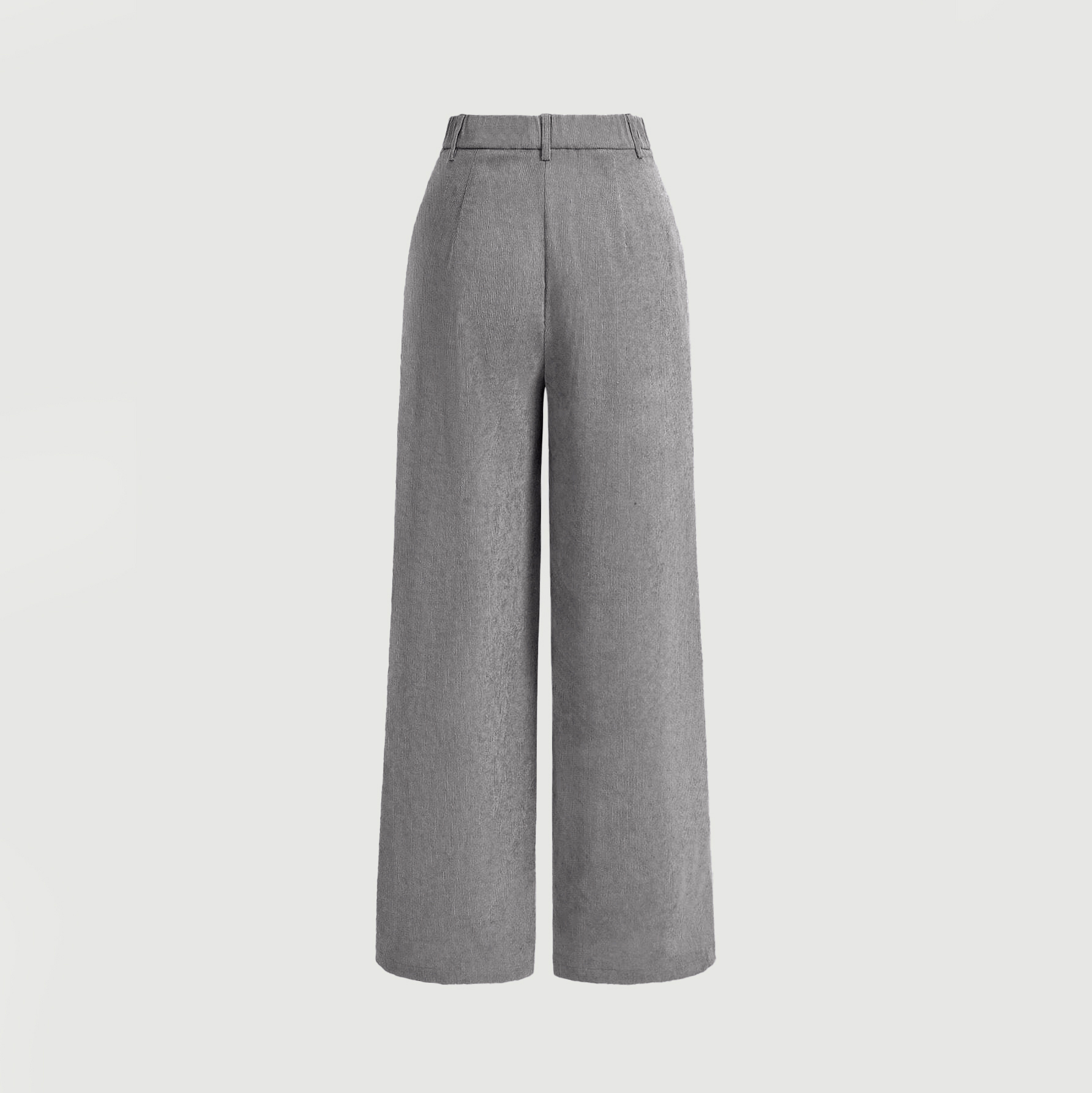 Mia Muse Pantalones de mujer para todas las estaciones Casual Retro Vintage Bolsillo Cintura natural Longitud total Adecuado para todas las ocasiones Pantalones