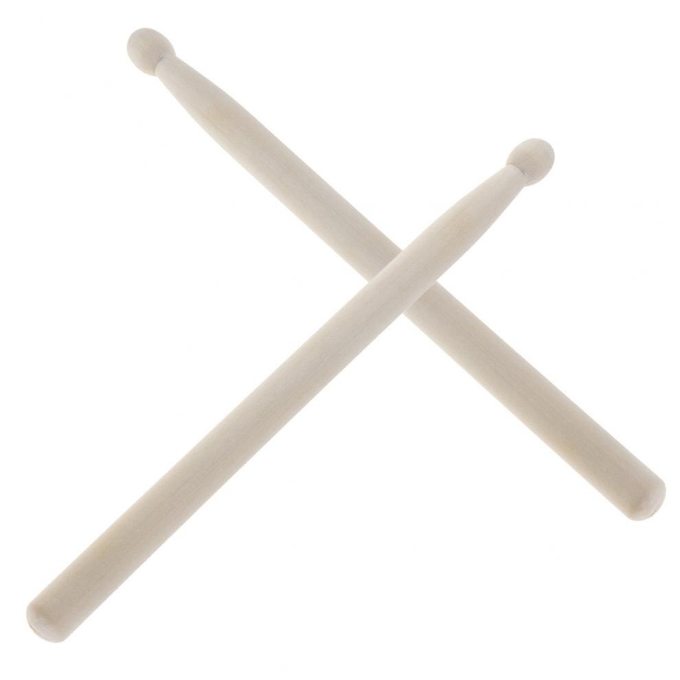 Drumsticks 2pcs/lot Maple Wood Drum Sticks with Smooth Surface for Beginner Percussion Instruments Parts Drumsticks