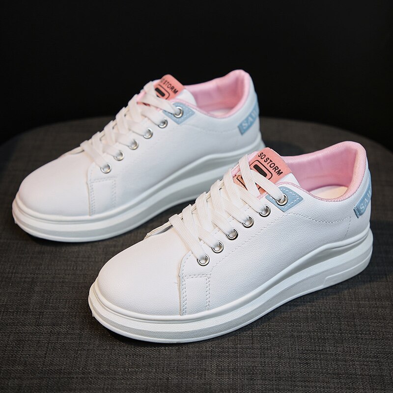 Tenis Feminino 2020 nowych kobiet buty do tenisa damskie trampki odkryte buty sportowe do joggingu trening Fitness buty Tenis Blancos: white 1 / 4