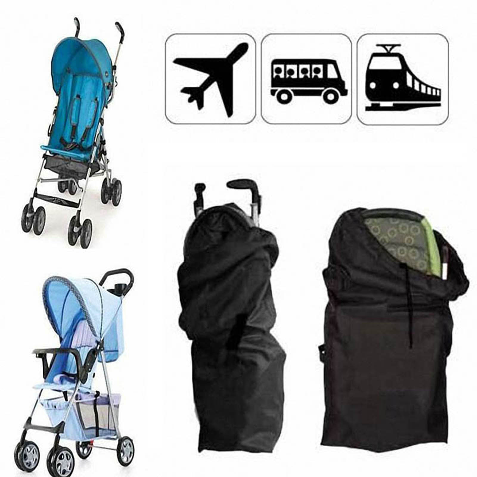 Faltbare Kinderwagen Aufbewahrungstasche - Kompakte Leichte Reisetasche für Flughafen Bahnhof