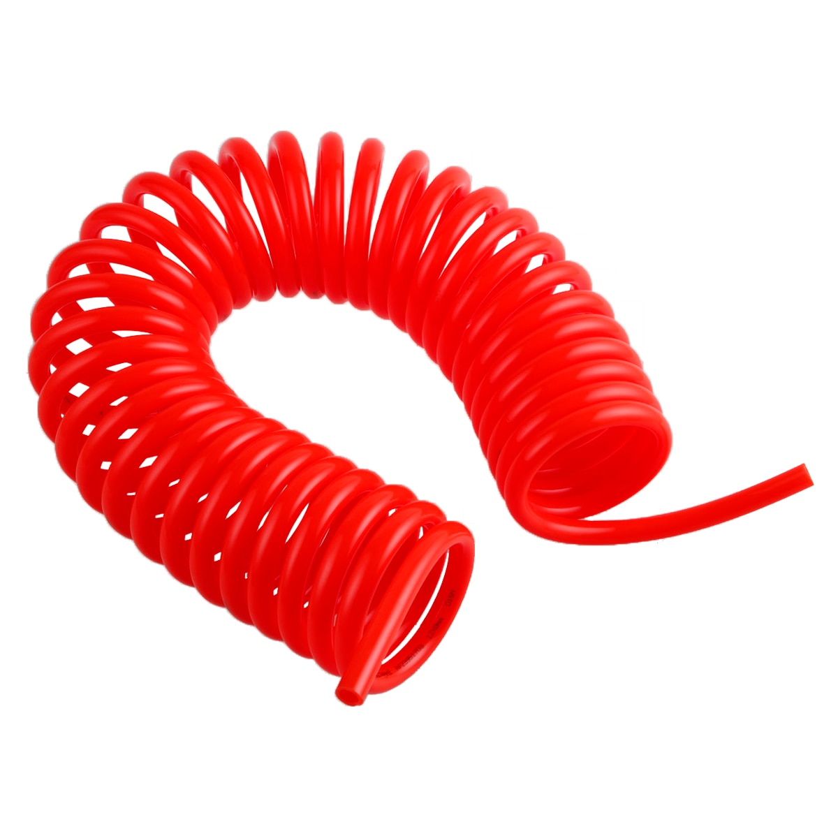 Tube pneumatique de tuyau de compresseur d'air d'unité centrale de polyuréthane de 3M/6M/9M/12M/15M 6*4mm 8*5mm 10*6.5 12*8mm tuyau spiralé télescopique de ressort outil