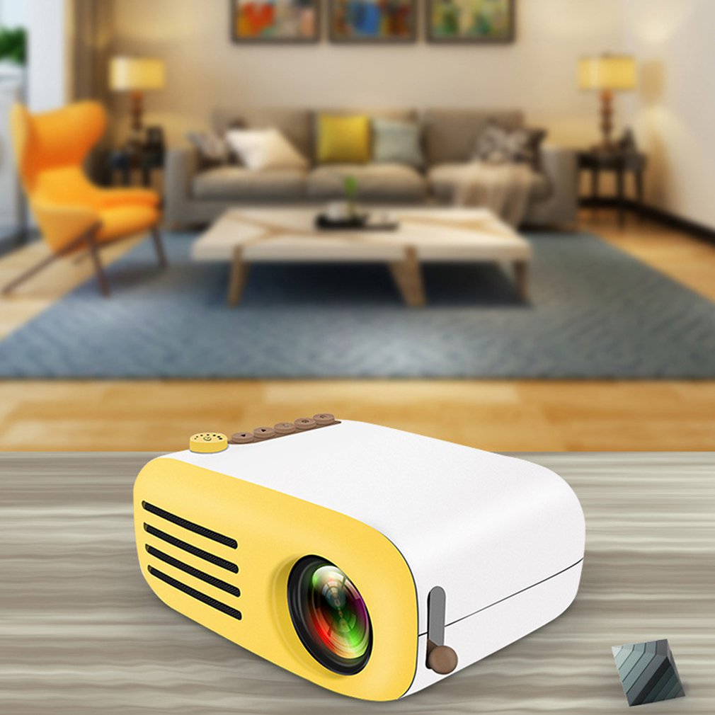LSK YG200 Mini Projector HD Ultra Portable HDMI USB Audio Portable Projector Led Home Media Video Player