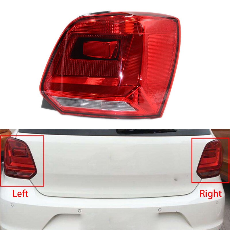 Car Rear light For VW Polo 6C Hatchback Rear Light Tail Light