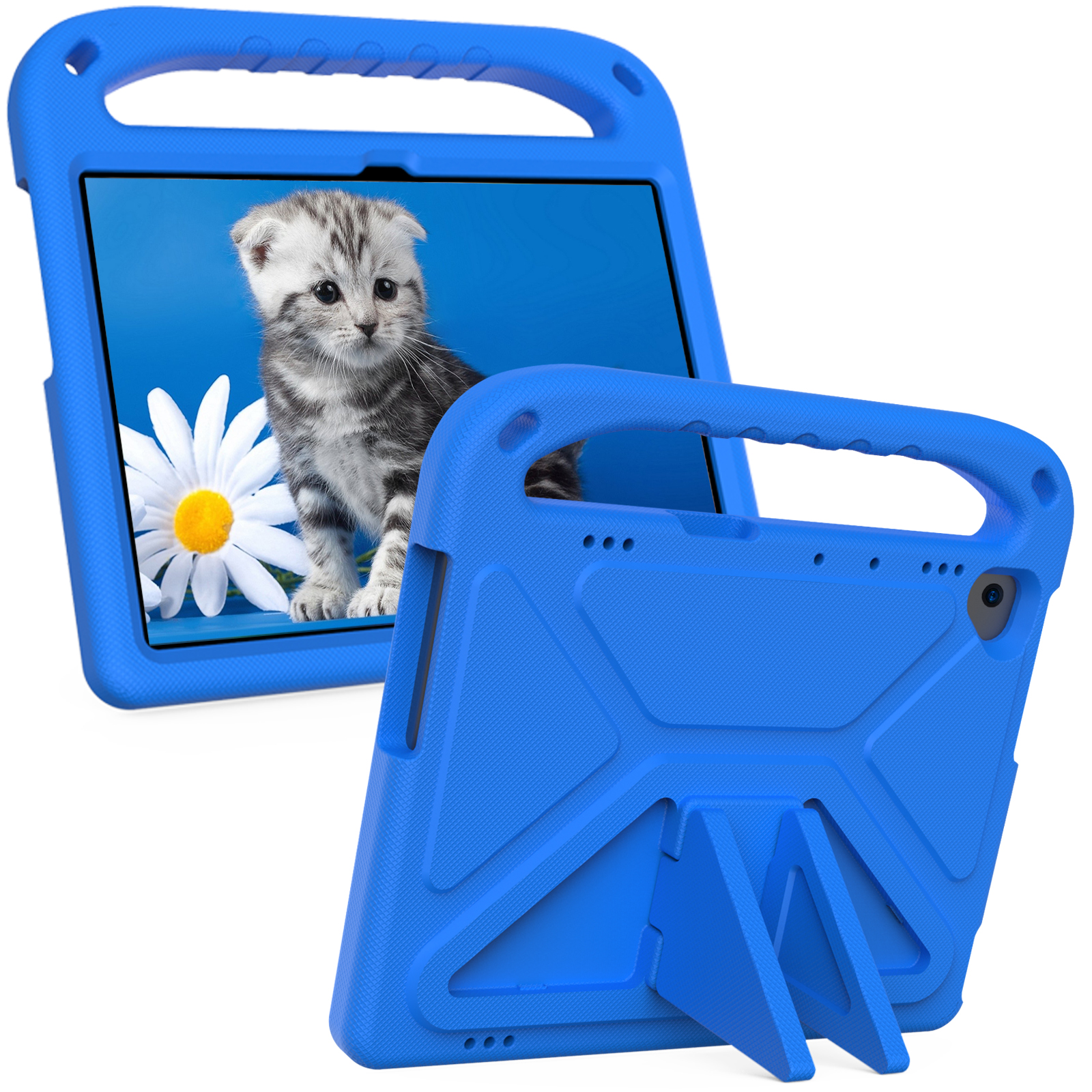 Funda de goma EVA a prueba de golpes para móvil, carcasa completa para Huawei T5 10, AGS2-W09/W19/L09/L03, Tablet 5 de 10,1 pulgadas: blue