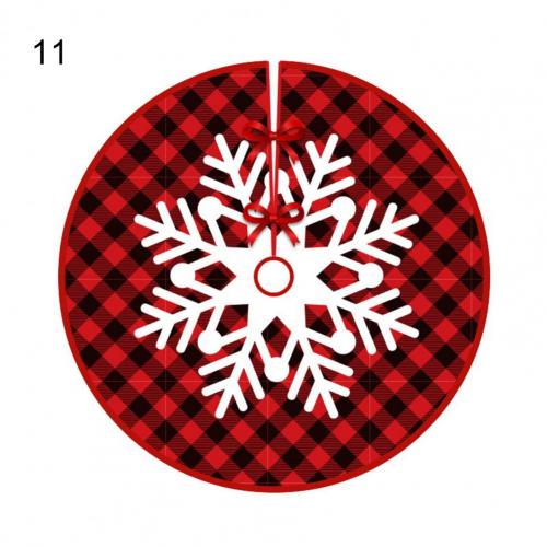 80% hübsche, runde, dekorative baumdecken aus flanell für weihnachten – exquisite baumunterlagen für feste: 11