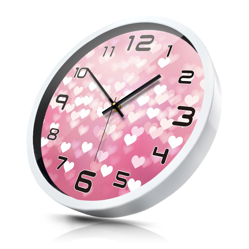 Personality Clocks Wall Clock Living Room Bedroom Modern Mute Clock Quartz Watch Modern Timer Home Decor: 2
