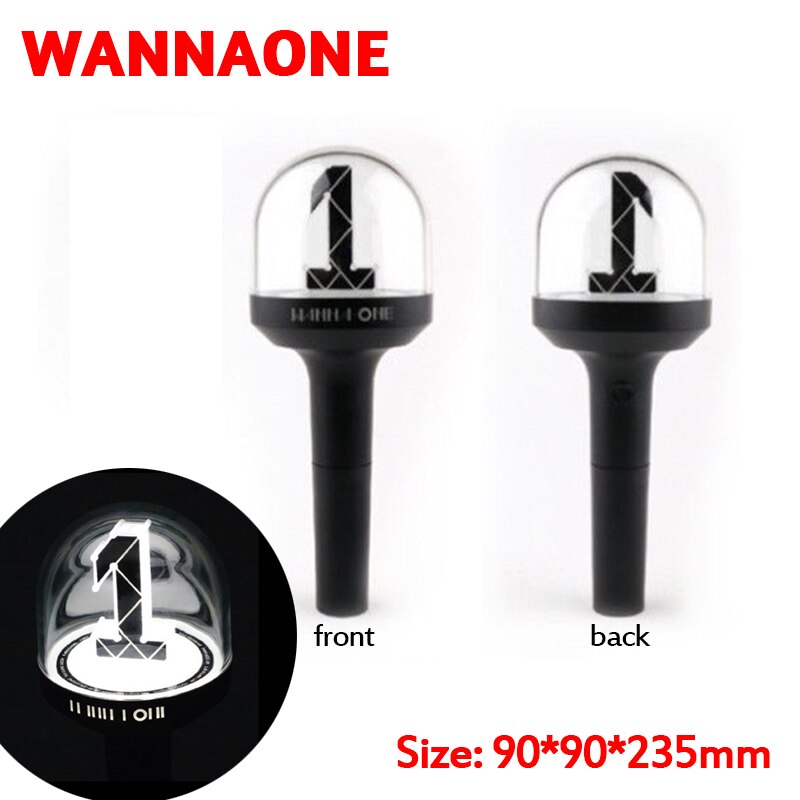 Korea LED Lightstick Light Stick Concert Glow Lamp Fluorescent Luminous Support Flashlight Glow Lamp Concert Fan Collection: WANNAONE