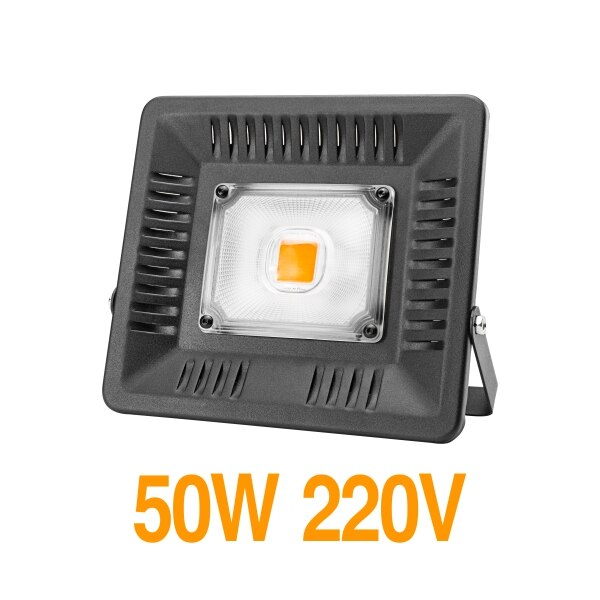 Led fuld spektrum vækstlampe 380-780nm 30w 50w 80w 100w 220v udendørs phyto lys vækst projektør til plante drivhus såning: Tgd glcy 50w