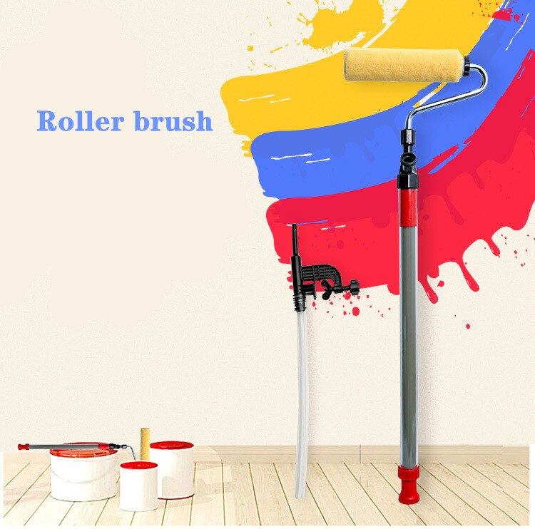 Paint roller brush self-priming Paint Roller Household Wall Decoration Brush Diy Tool Art Paint Rolling Roll