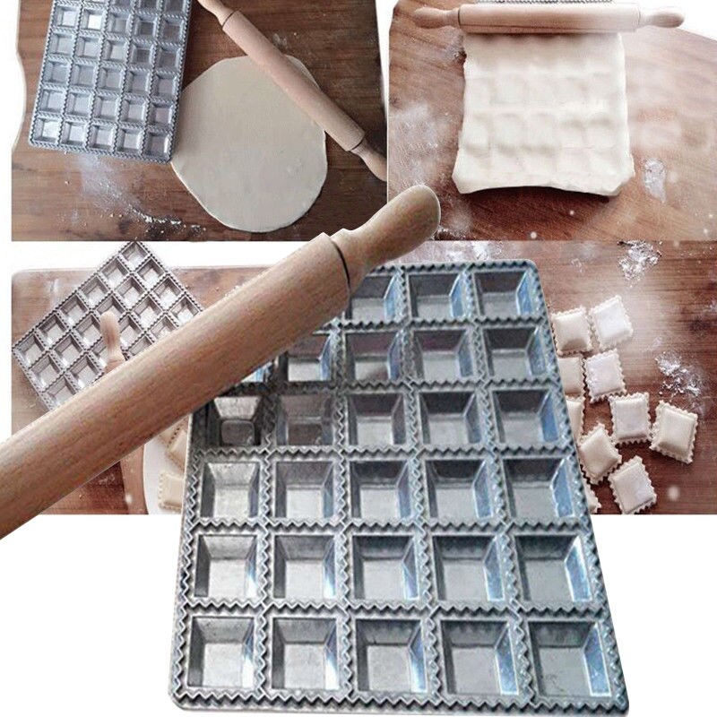 Diy ravioli maker dumpling taikina paina muotti leivonnaiset muotti keittiö gadget työkalut pastan ystäville kotiäidit