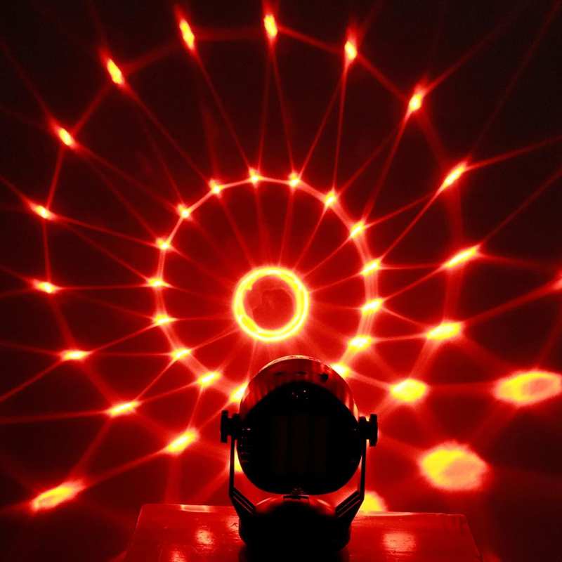 Tragbare LED-bühnenleuchte mit usb-ladefunktion und sprachsteuerung für heimbar, ktv und partybeleuchtung