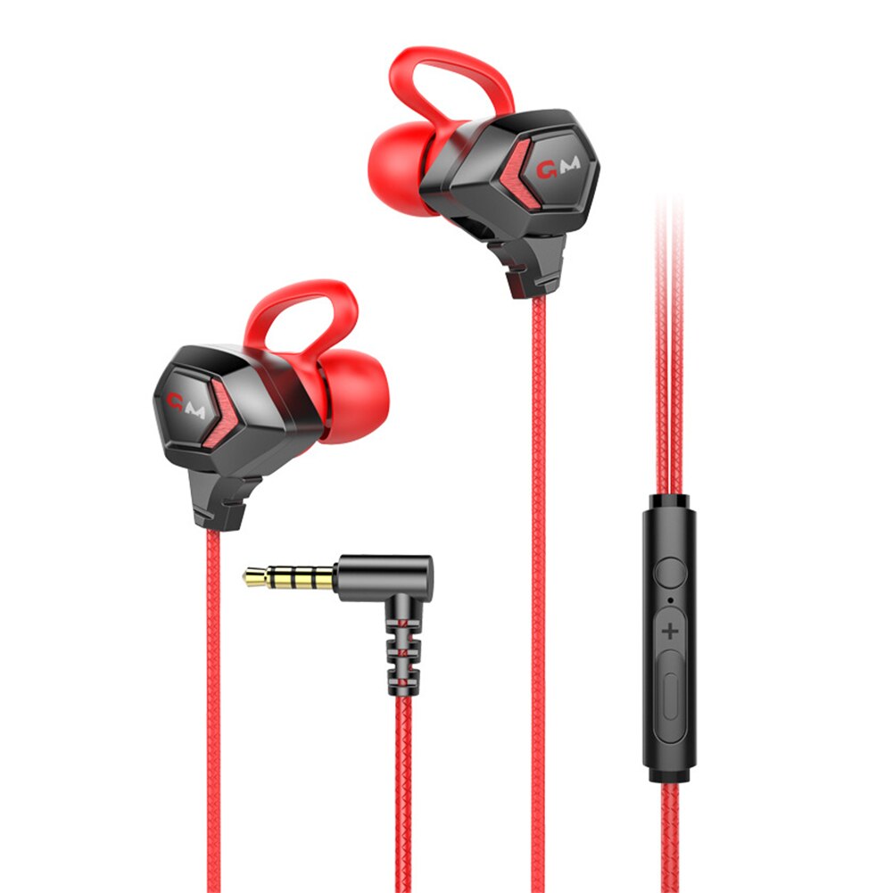 PUBG Spielen Kopfhörer Hifi Stereo verdrahtet Headset Mit Dual Mic Lärm abbrechen Ohrhörer Für Spiele Konferenzen Kommunikation: verrotten