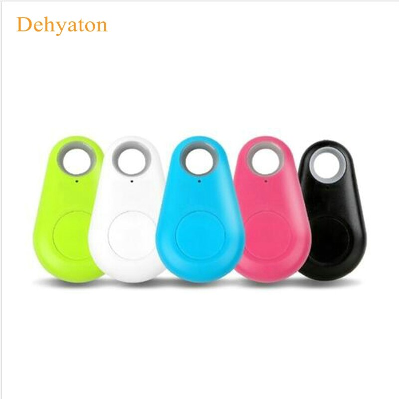 Dehyaton 4 unids/lote Anti-perdido rastreador inteligente con Bluetooth niño cartera clave buscador de localizador GPS, alarma de coche perdido recordatorio