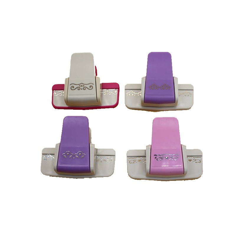 DIY Scrapbooking Hollow Bud Zijde Kant Kok Brailledrukkers Printing Card Cutter Shaper Embossing Machine Punch Scrapbooking Kids Craft