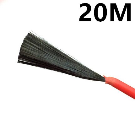 Cable calefactor de fibra de carbono de silicona, 12K, 33ohm, cable calefactor para suelo, cable calefactor eléctrico de: 20M