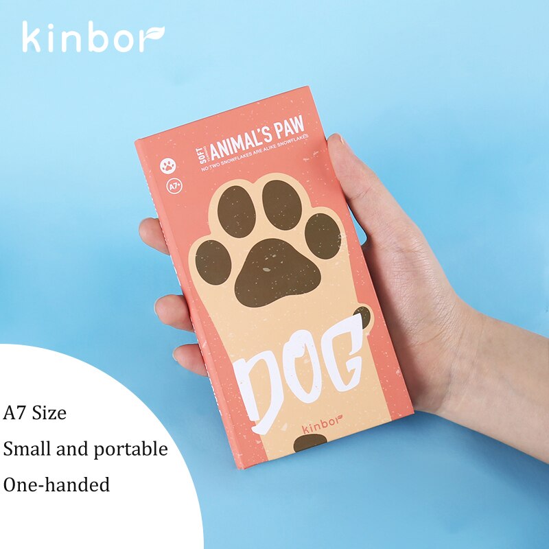 Kinbor A7 Mini Pocket Notebook Kawaii Cute Claws Agenda 2022 Weekly Planner Notepad Portable Schedule Diary Writing Notebooks