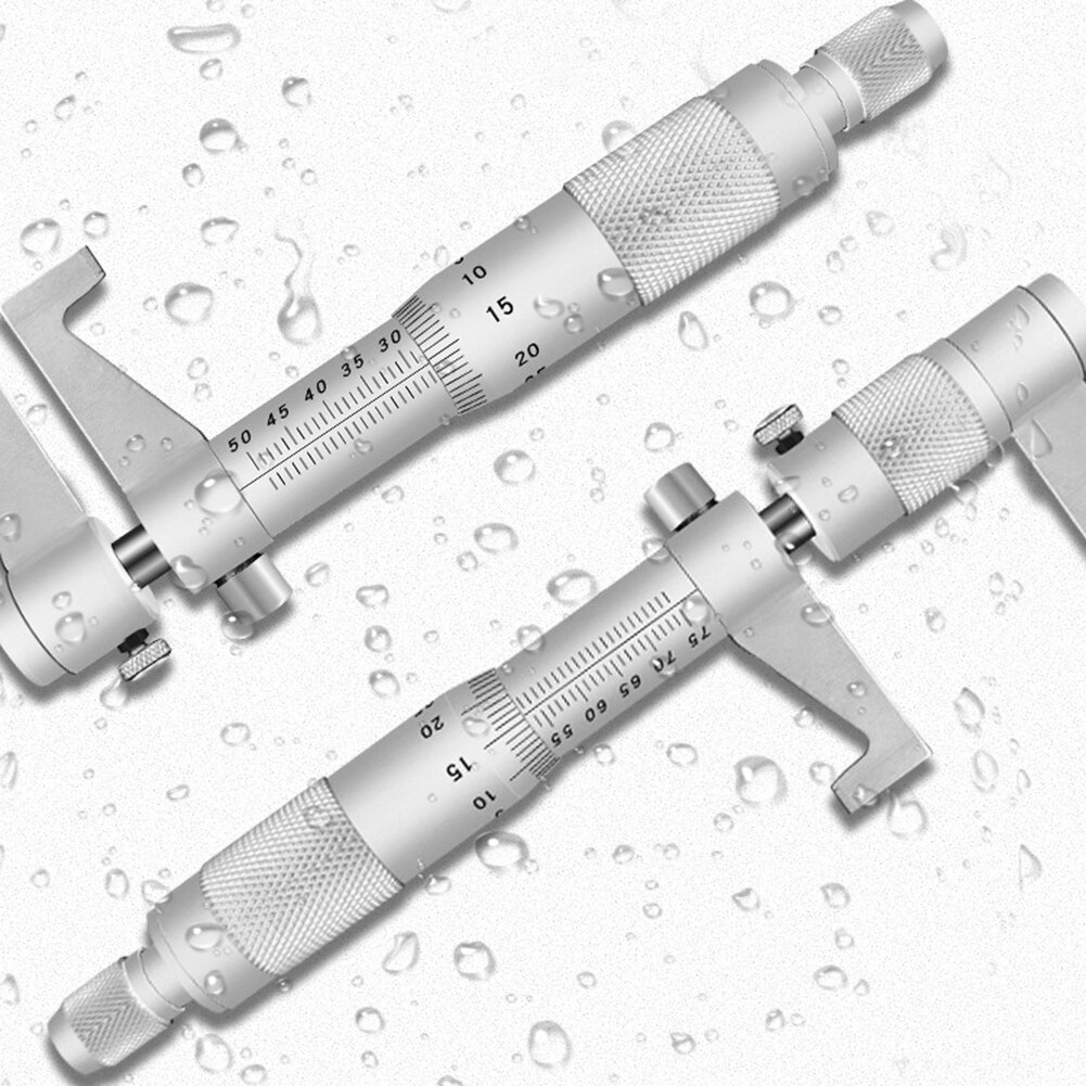 Woodworking Gadget Depth Measurement Inner Diameter Micrometer Caliper Spiral Micrometer Measuring Tool Instruments