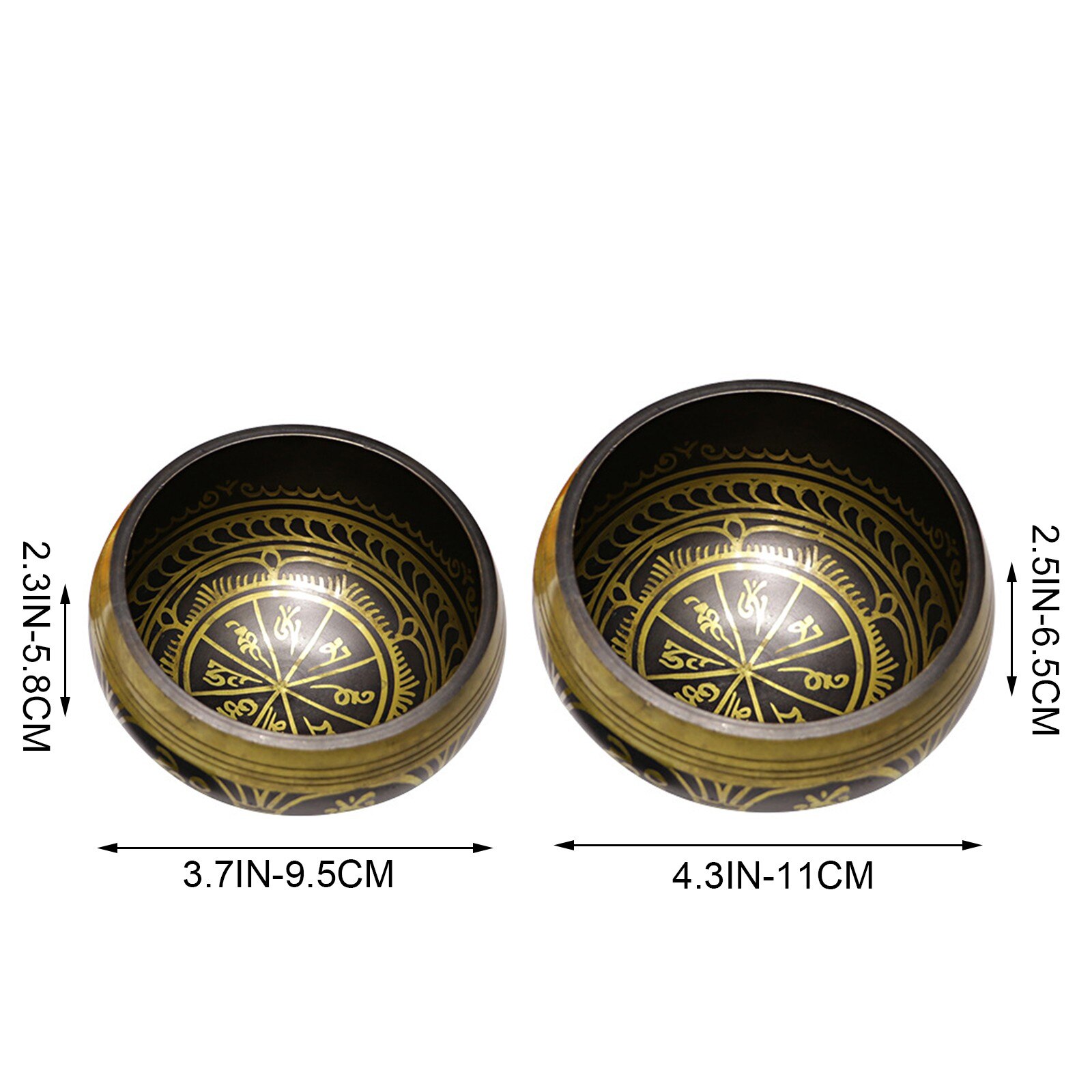 Handmade Tibet Buddha sound bowlBowl Tibetan Singing Bowl Singing Bowl Set Handicraft music therapy Tibetan Singing Bowl