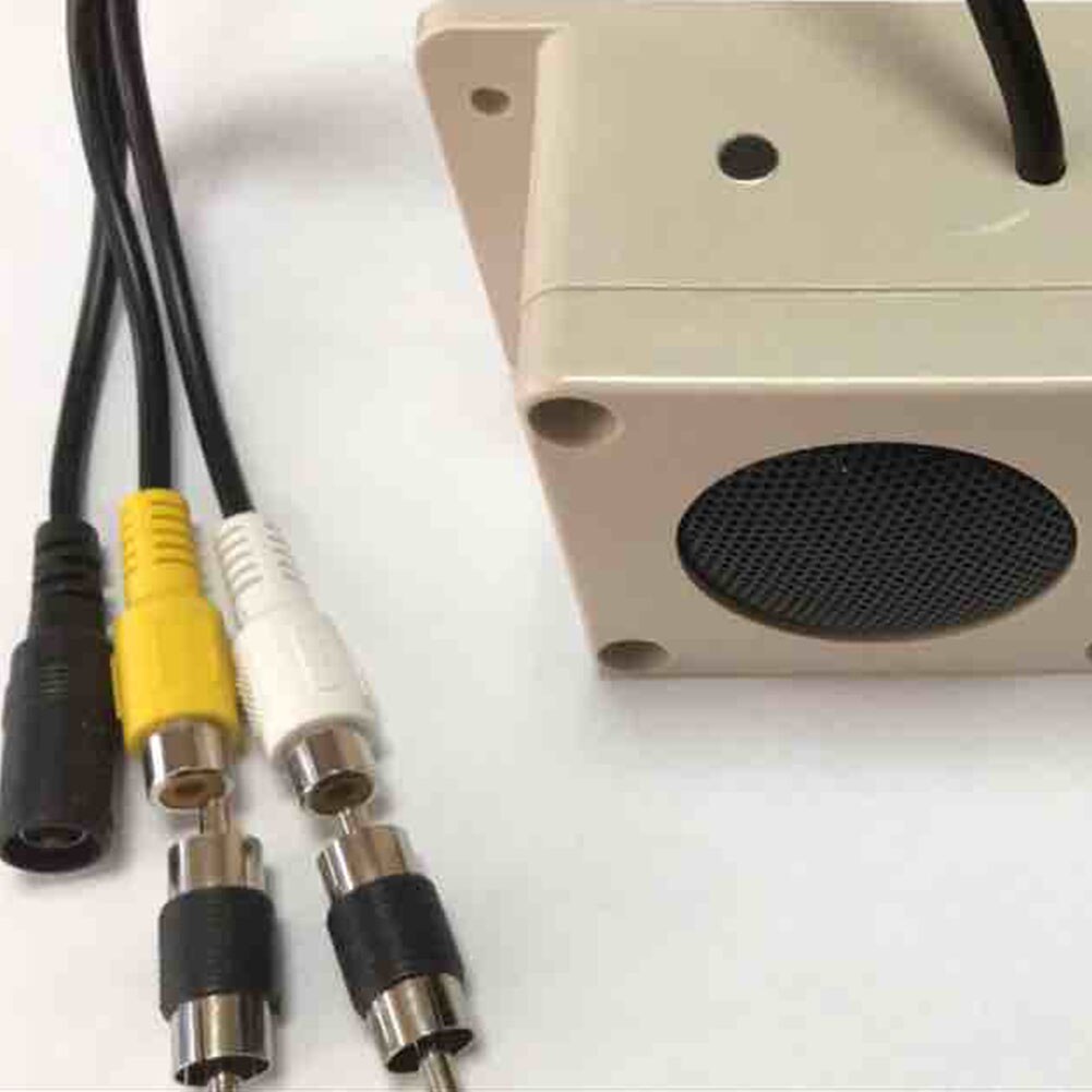 Protection Microphone étanche caméra de sécurité Surveillance vidéo deux voies Portable maison son Interphone vocal haut-parleur extérieur