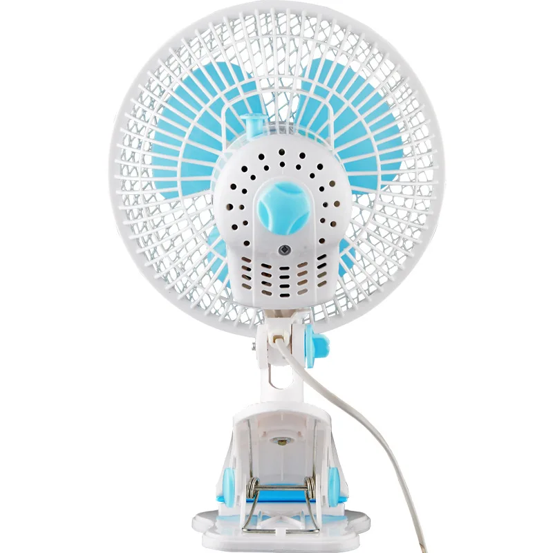 7 Inch Electric Fan Bedside Clip Wall Fan Desktop Student Ventilador Dormitory Table Air Conditioner Household Office Air Cooler