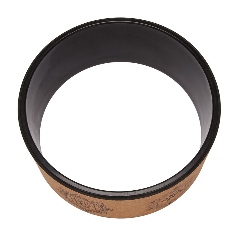 Yoga Wheel Back Roller Back Wheel Yoga Roller for Stretching Flexibility Back Bends Deepen Yoga Pose Backbend