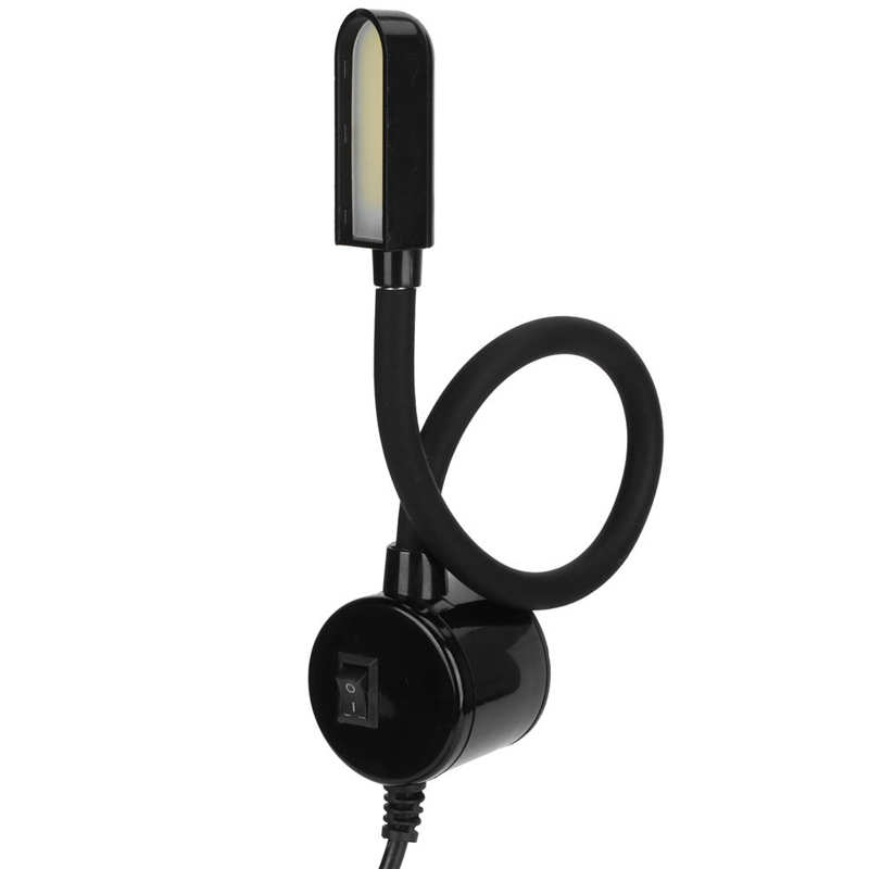 Bombilla para cultivo de flores y plantas de espectro completo COB 3W, 15LED de alto brillo, luz de imán grande, lámpara de escritorio de bajo consumo, EU