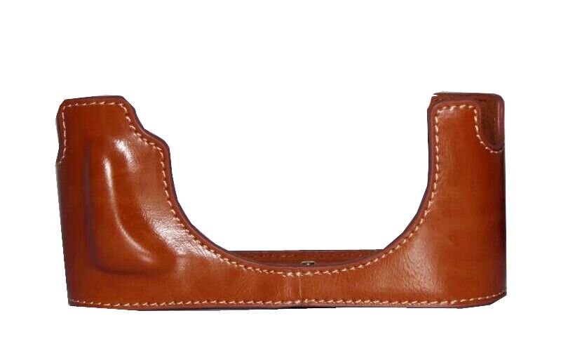 Tragbare Kamera tasche PU leder fallen für Für Leica M-P TYP 240 MP Halbe Körper abdeckung Hülse: Braun