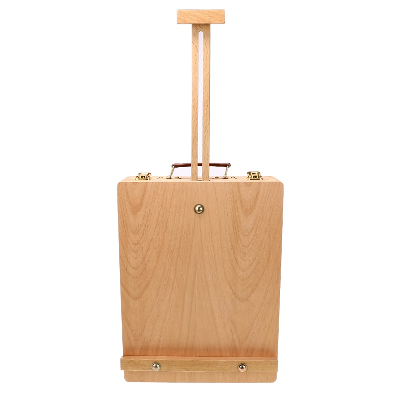 Multifonctionnel peinture valise étudiant en plein air croquis Portable filet bureau chevalet peinture accessoires Art fournitures